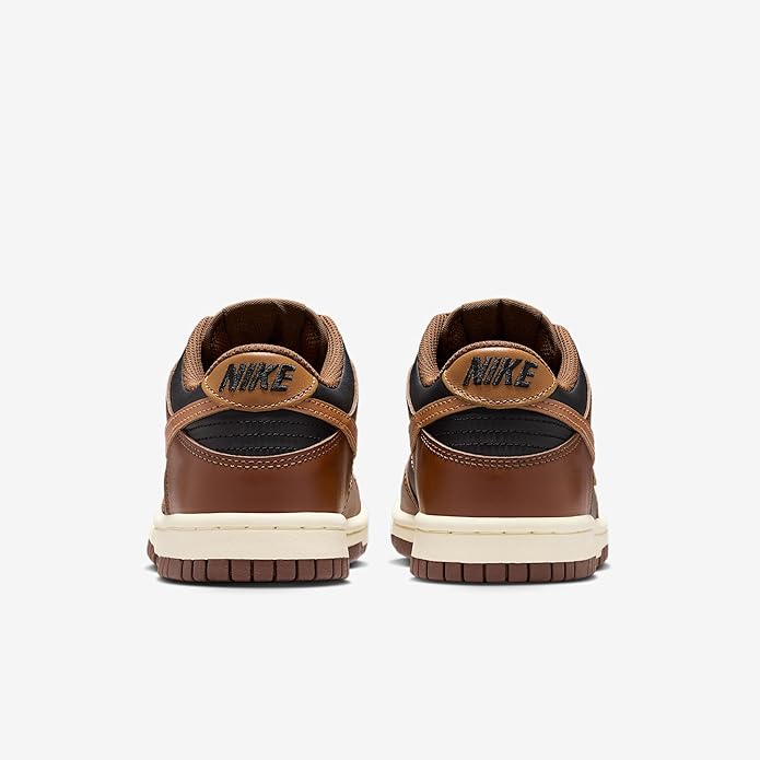 Big Kid's Dunk Low Black/British Tan-Cacao Wow (FB9109 006)