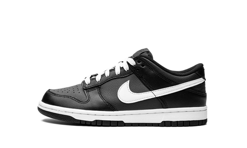 Big Kid's Dunk Low Black/White-Black-White (FD1232 001)