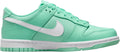 Big Kid's Dunk Low Emerald Rise/White (DH9765 302)