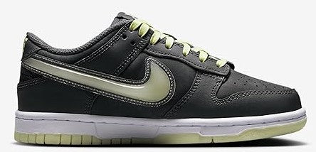 Big Kid's Dunk Low Iron Grey/Cool Grey-Lime Ice (HQ3569 068)