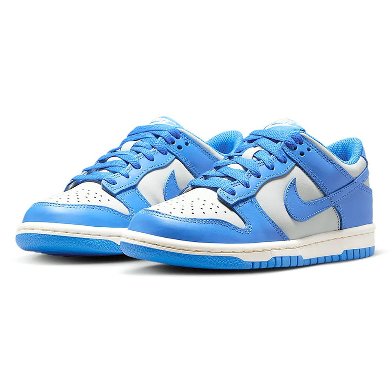 Big Kid's Dunk Low Light Silver/LT Photo Blue (FB9109 004)