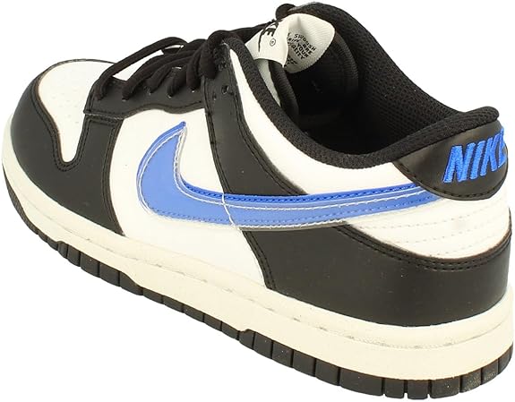 Big Kid's Dunk Low NN Black/Black-Hyper Royal (FD0689 001)
