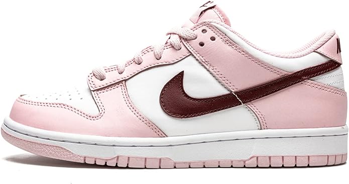 Big Kid's Dunk Low Pink Foam/Dark Beetroot-White (CW1590 601)