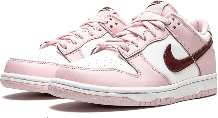 Big Kid's Dunk Low Pink Foam/Dark Beetroot-White (CW1590 601)