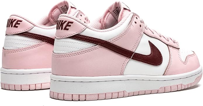 Big Kid's Dunk Low Pink Foam/Dark Beetroot-White (CW1590 601)