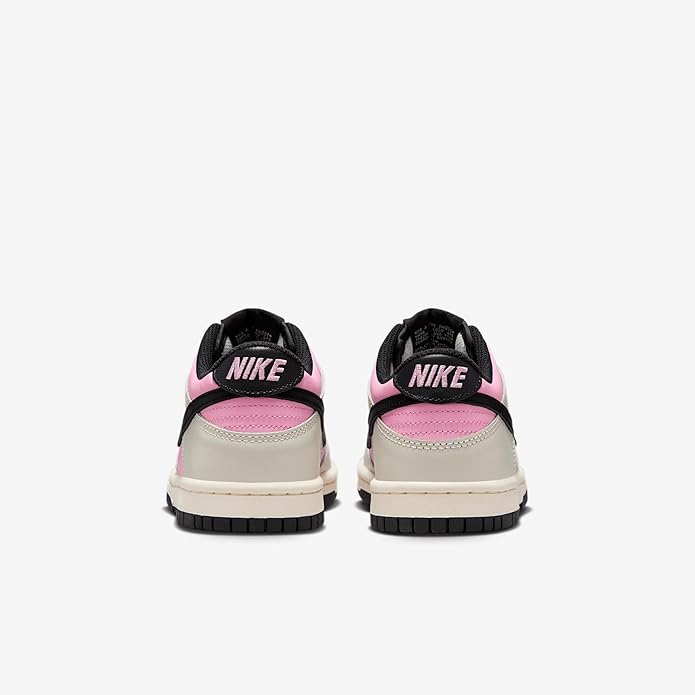 Big Kid's Dunk Low Pink Rise/Black-LT Orewood BRN (FB9109 601)