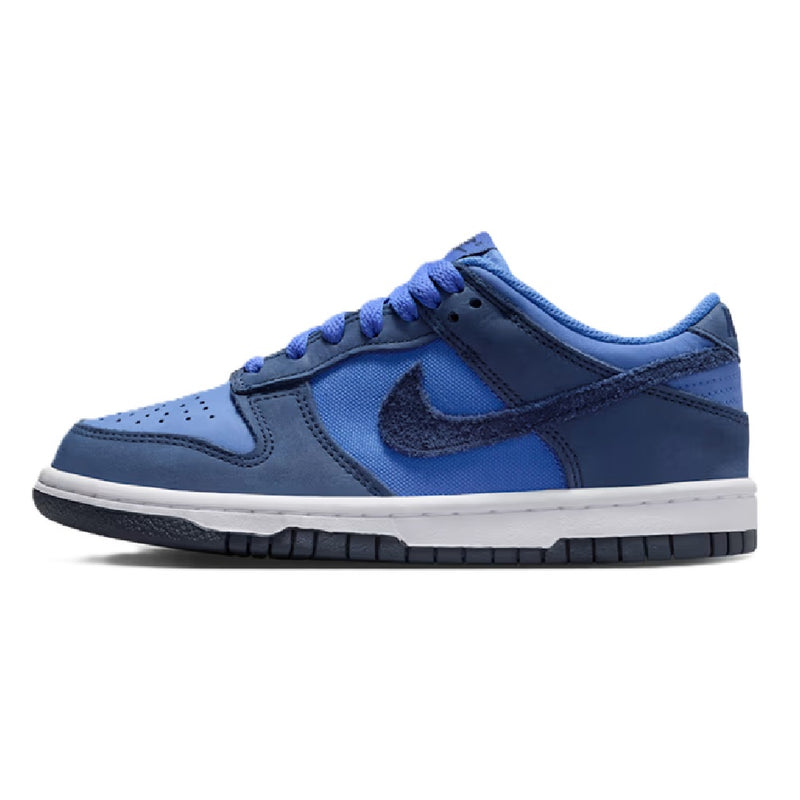 Big Kid's Dunk Low SE Comet Blue-Midnight Navy-White (HQ9293 400)