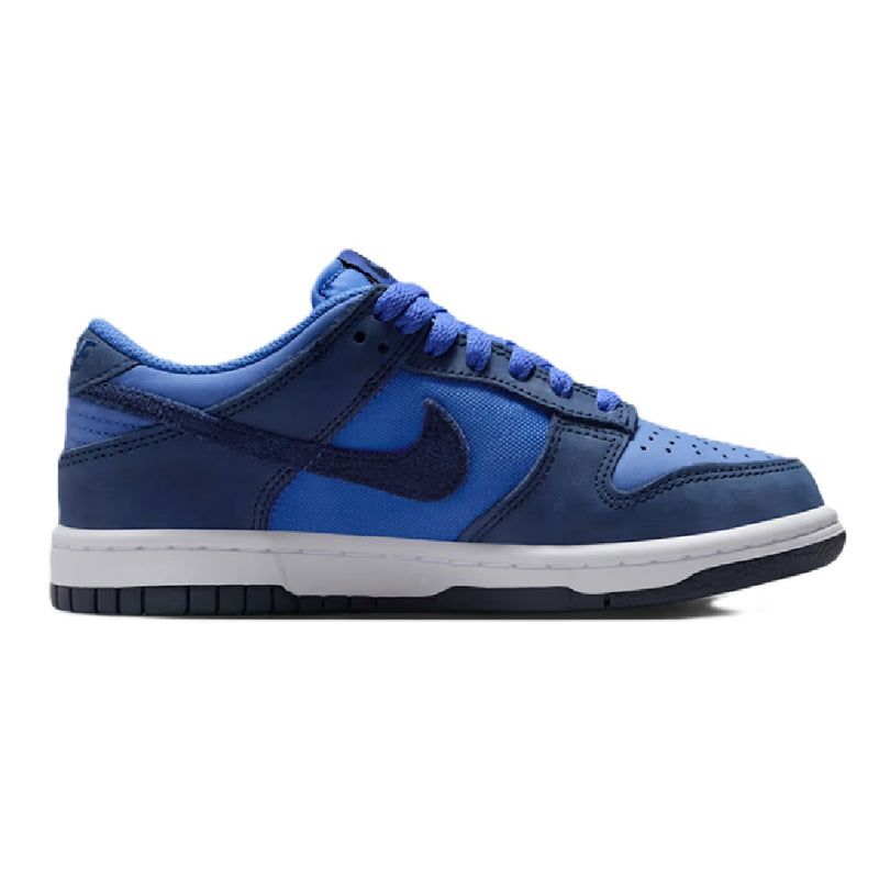 Big Kid's Dunk Low SE Comet Blue-Midnight Navy-White (HQ9293 400)