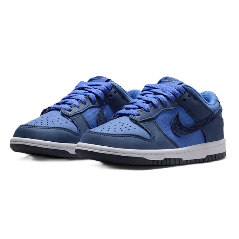 Big Kid's Dunk Low SE Comet Blue-Midnight Navy-White (HQ9293 400)