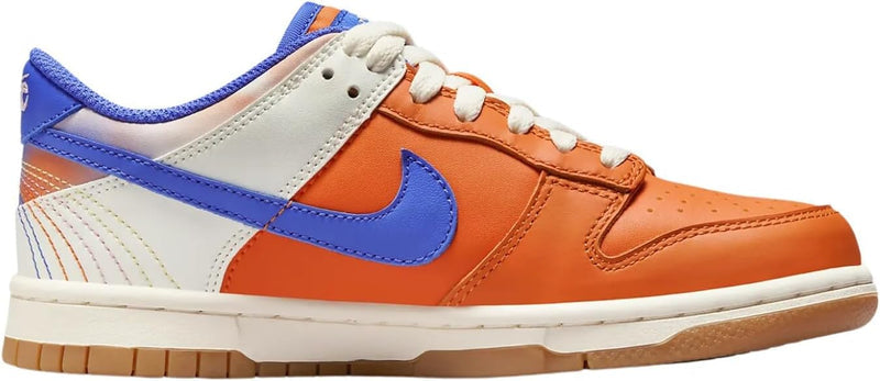 Big Kid's Dunk Low SE Safety Orange/Med Soft Pink (FN0600 801)