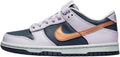Big Kid's Dunk Low SE Thunder Blue/Metallic Copper (DX1663 400)