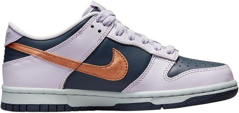 Big Kid's Dunk Low SE Thunder Blue/Metallic Copper (DX1663 400)