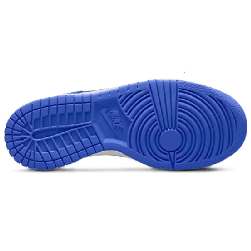 Big Kid's Dunk Low White/Game Royal-Dutch Blue (FB9109 130)