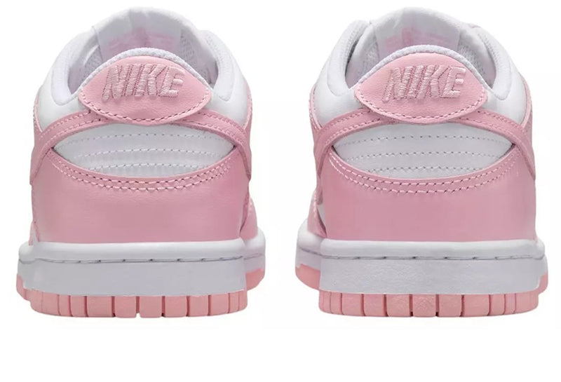 Big Kid's Dunk Low White/Med Soft Pink-White (FB9109 125)