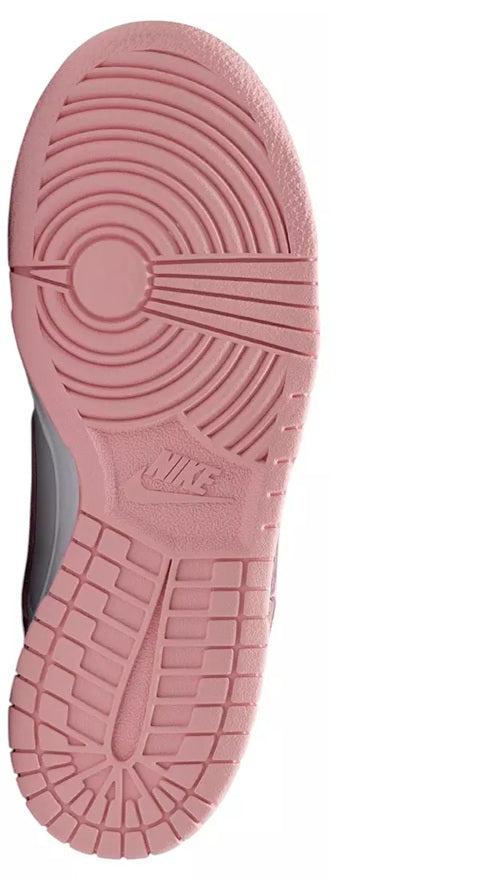 Big Kid's Dunk Low White/Med Soft Pink-White (FB9109 125)
