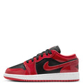 Big Kid's Jordan 1 Low SE Black/Varsity Red-White (HV4396 006)