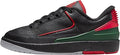 Big Kid's Jordan 2 Retro "Christmas" Blk/Fire Red-Fir-Cement Grey (FJ6869 006)
