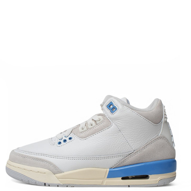 Big Kid's Jordan 3 Retro "Lucky Shorts" Smmt Wht/Hydrgn Bl (DM0967 101)