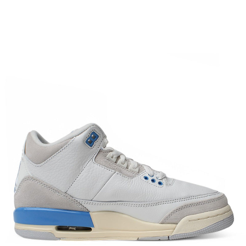 Big Kid's Jordan 3 Retro "Lucky Shorts" Smmt Wht/Hydrgn Bl (DM0967 101)
