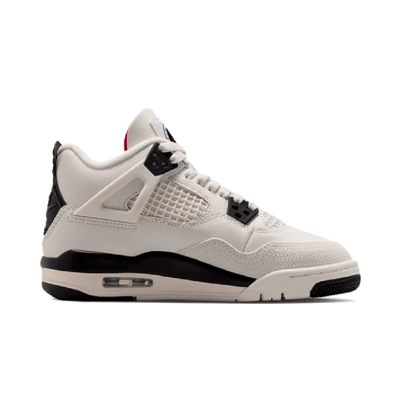 Big Kid's Jordan 4 Retro OG "Flight Club" Sail/Black-University Red (IM4026 100)