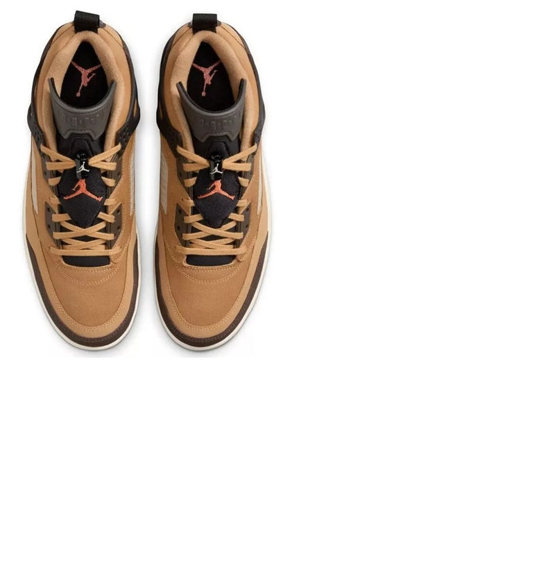 Big Kid's Jordan Spizike Low Flax/Baroque Brown-Black (FQ3950 202)