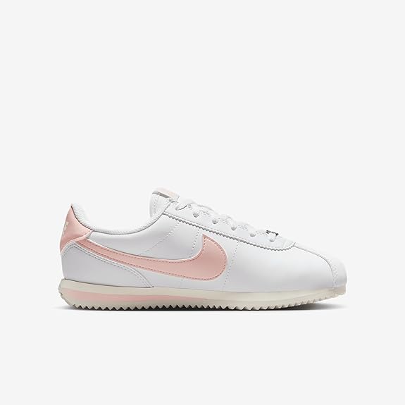 Big Kid's Kids Cortez White/Echo Pink-Sail (DM0950 117)