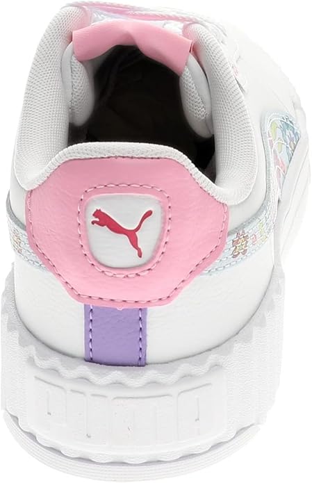 Big Kid's Puma Carina 3.0 Flower Power JR Puma White-Icy Blue (403112 01)