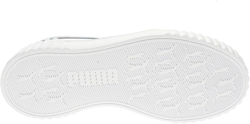 Big Kid's Puma Carina 3.0 Flower Power JR Puma White-Icy Blue (403112 01)