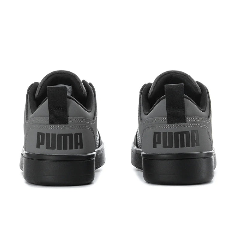 Big Kid's Puma Rebound Layup Lo NBK JR Cool Dark Gray-Black-Black (391772 02)