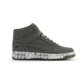 Big Kid's Puma Rebound Layup Trek JR Cast Iron-Puma Black-White (407276 01)