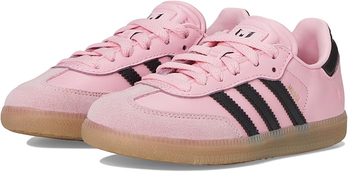 Big Kid's Samba Messi J LTPink/Black/Gum4 (JR0424)