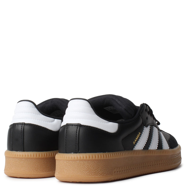 Big Kid's Samba XLG J Black/White/Gum (JH6517)