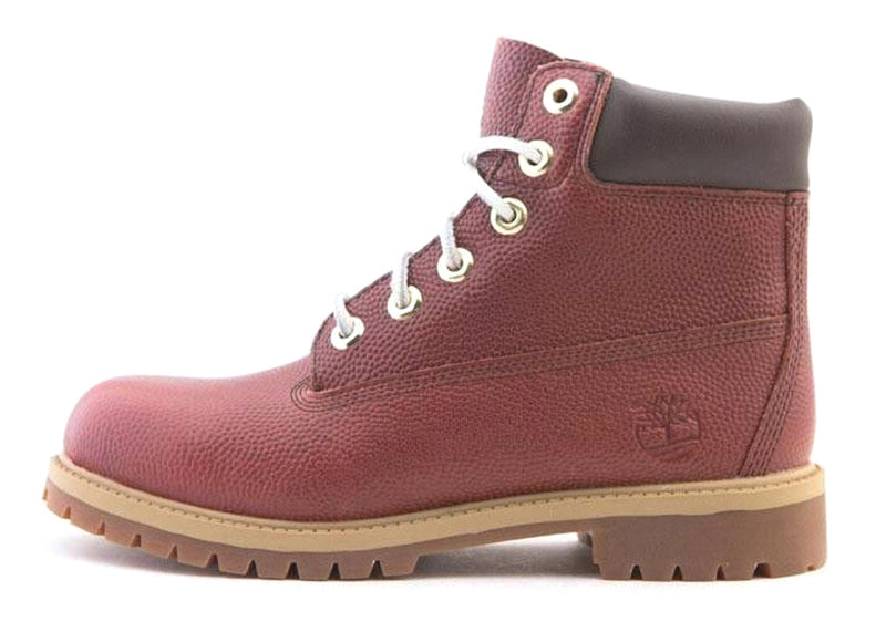 Big Kid's Timberland 6 In. Premium Boot Textured Brown (TB0A173D 214)