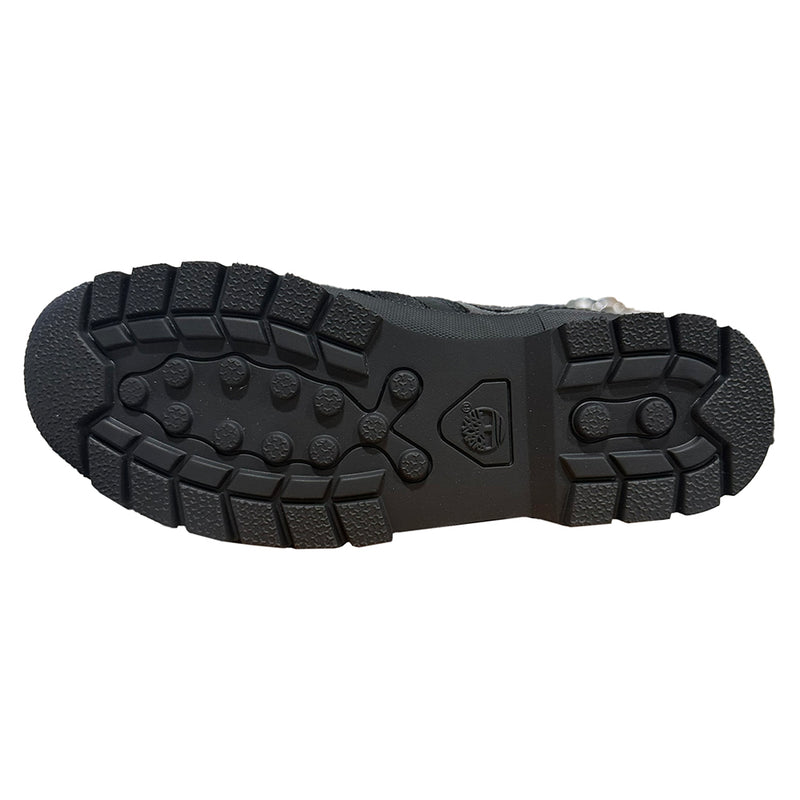 Big Kid's Timberland Euro Hiker Mid Black Nubuck (TB0A5SEG 001)
