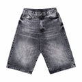 Boiler Room Denim Shorts (Black) - August Shop