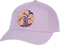 Quarter turn view Women's Pistil Hats style name Bridget Cap in color Pink. Sku: 0425-PINK