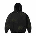 Butter Goods Roach Zip-Thru Hoodie (Black) - August Shop