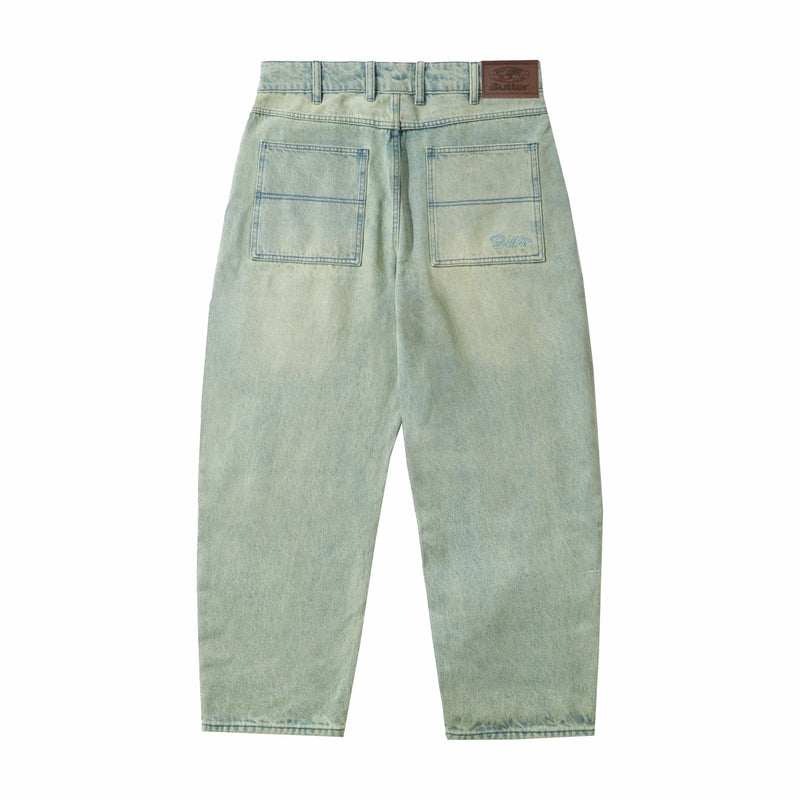 Butter Goods Trim Denim Jeans (Sunfade Blue) - August Shop