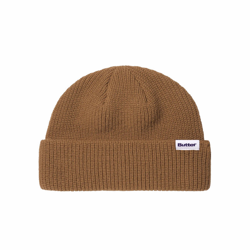 Butter Goods Wharfie Beanie (Oak) - August Shop