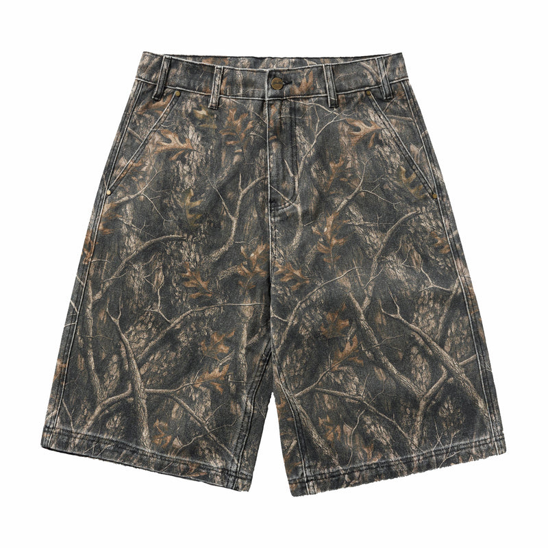 Butter Goods Work Shorts (Forest Camo) - August Shop