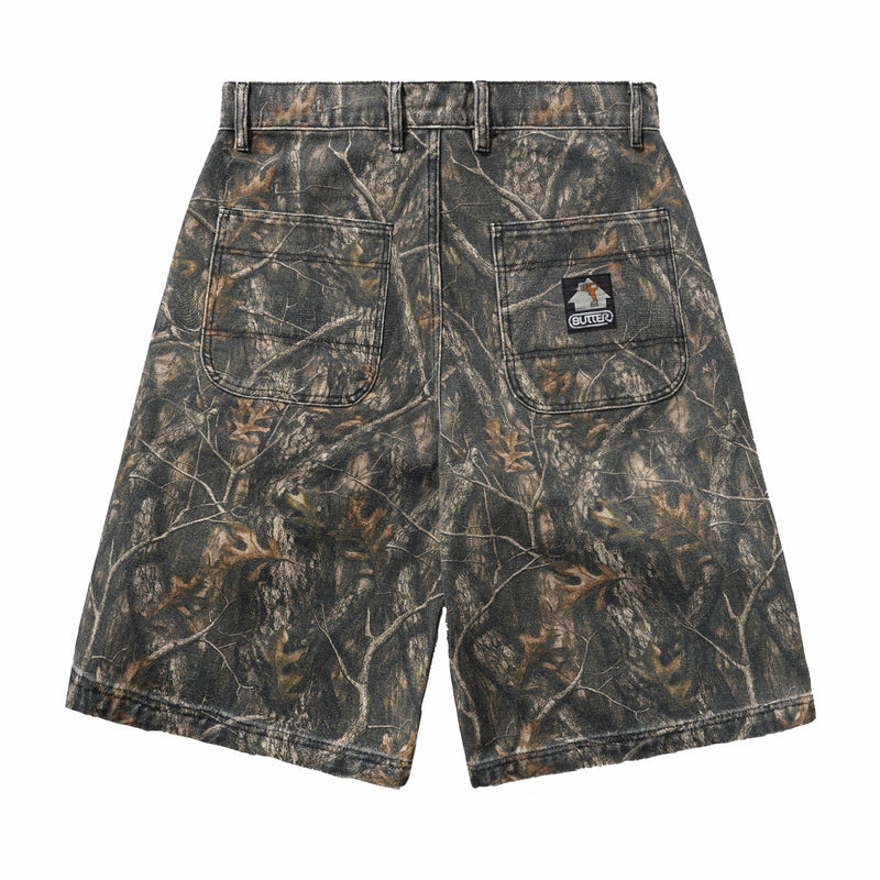 Butter Goods Work Shorts (Forest Camo) - August Shop