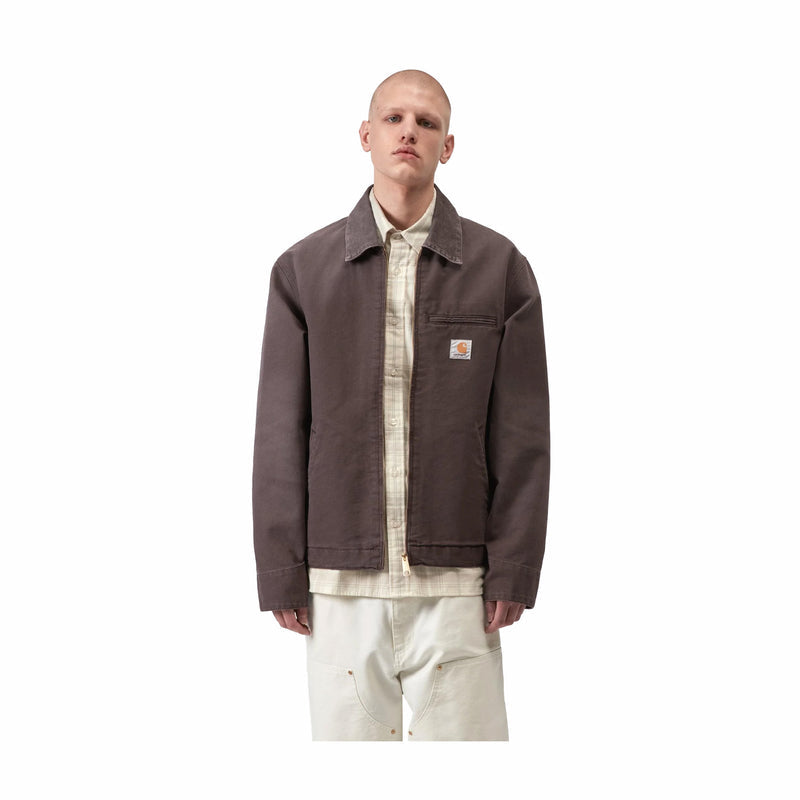 Carhartt WIP Detroit Jacket - Stone Canvas (Shale/Shale) - August Shop