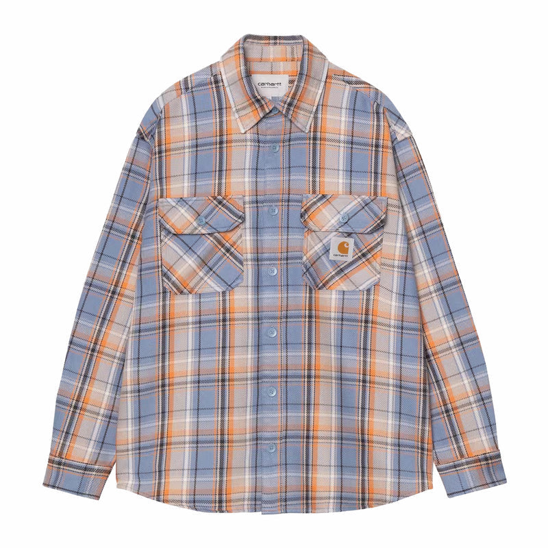 Carhartt WIP L/S Tunick Shirt (Blue) - August Shop