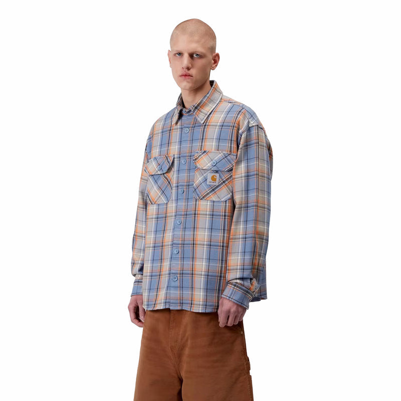 Carhartt WIP L/S Tunick Shirt (Blue) - August Shop