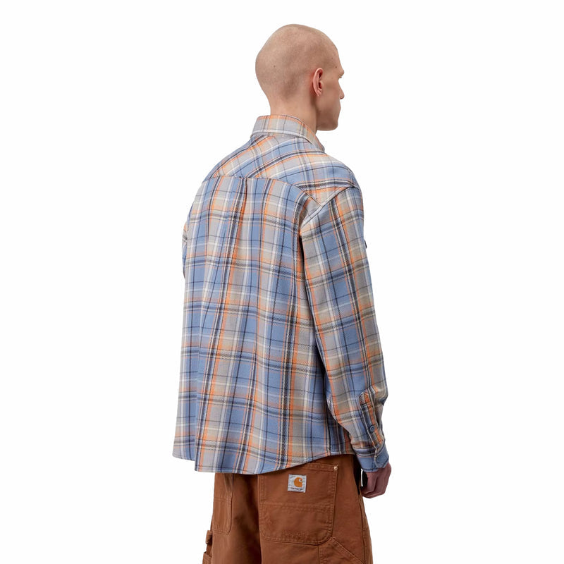 Carhartt WIP L/S Tunick Shirt (Blue) - August Shop