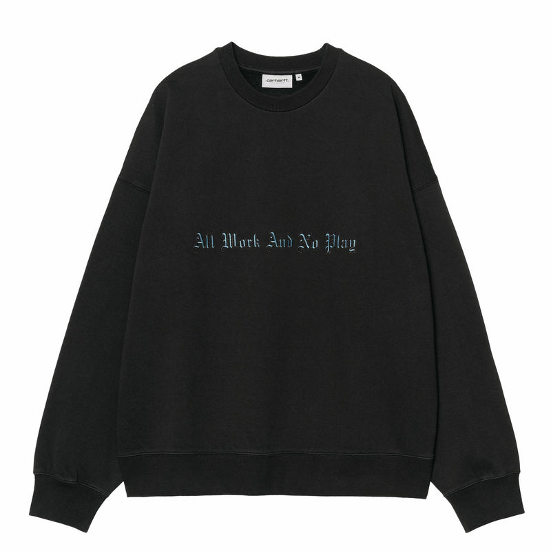 Carhartt WIP No Play Sweatshirt (Black) - August Shop