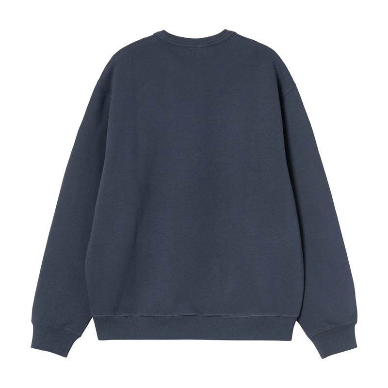 Carhartt WIP Pond Corps Sweat (Blue) - August Shop