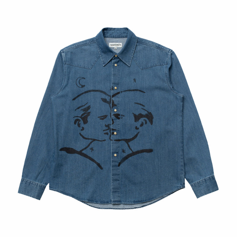 Carne Bollente My Denim Darling Shirt (Light Blue) - August Shop