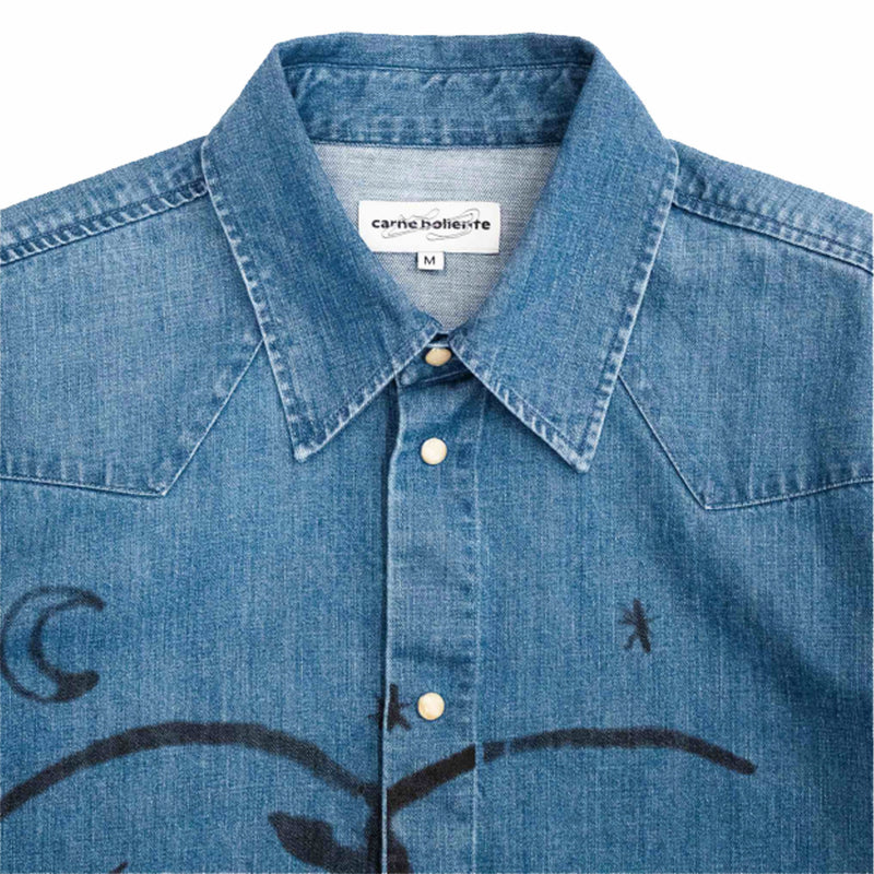 Carne Bollente My Denim Darling Shirt (Light Blue) - August Shop