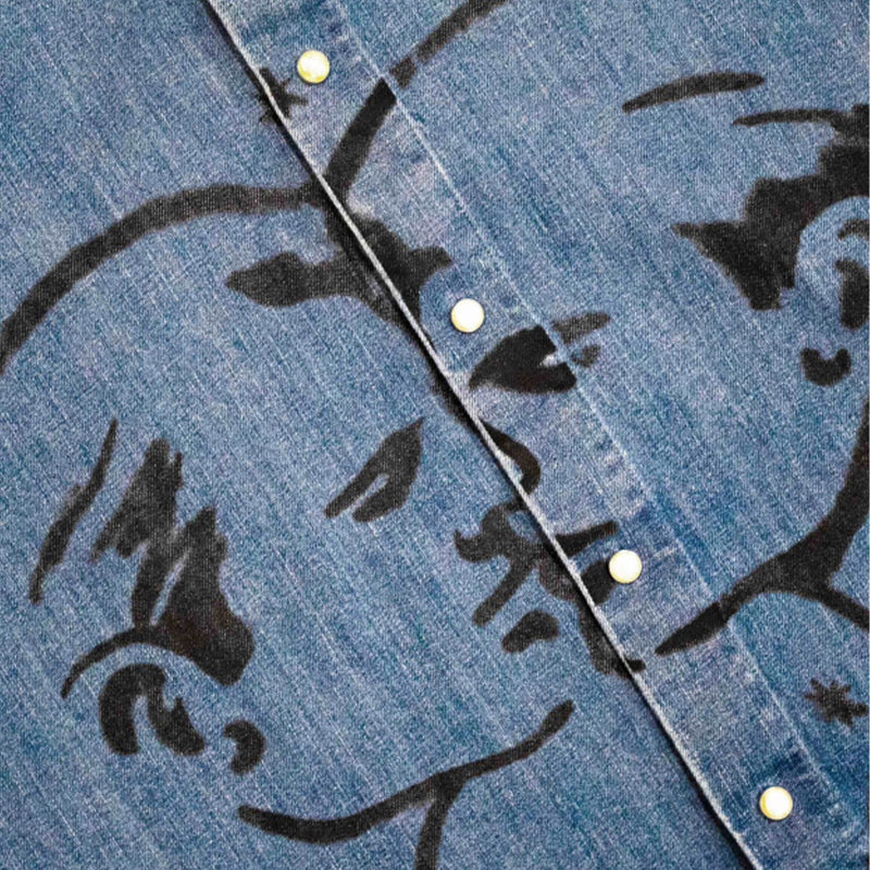 Carne Bollente My Denim Darling Shirt (Light Blue) - August Shop